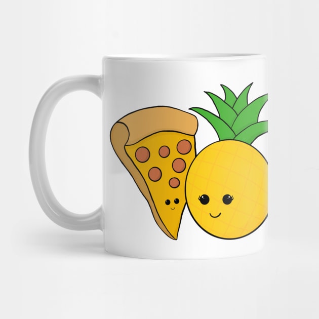 Pineapples and Pizza - They belong together by Zap Studios